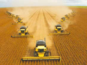 Комбайните от серия CR на „Ню Холанд” – печелившото решение за отличен капацитет и качество на зърното 