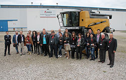 Фабриката на AGCO в Бреганце, Италия посрещна български фермери