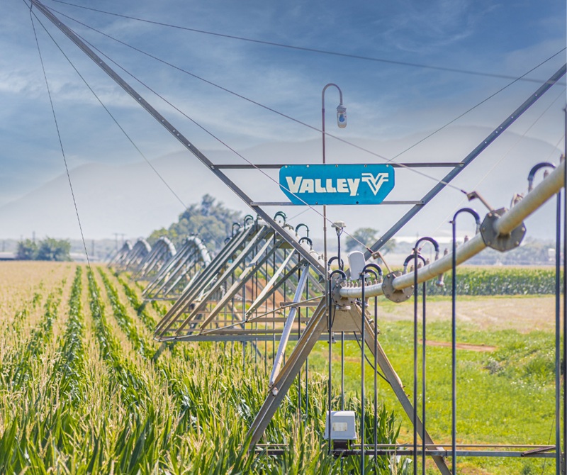 AgSense 365 на VALLEY IRRIGATION – приложение от следващо поколение, което дава информация за състоянието на поливките в стопанството от всяка точка на света