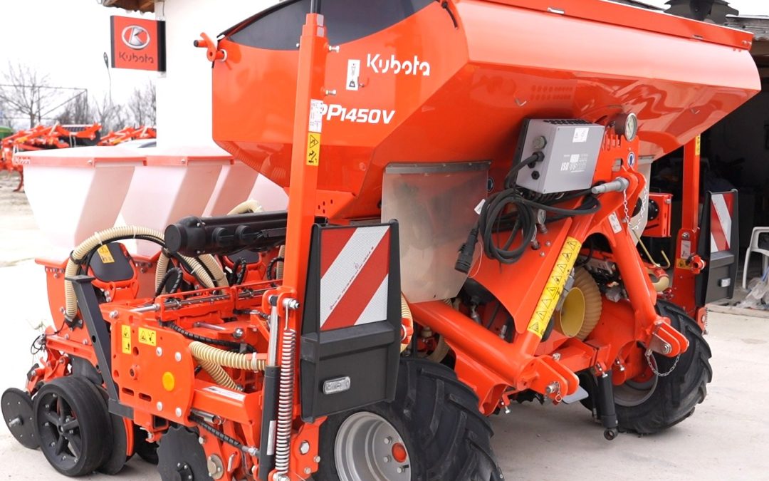 Прецизна сеитба при трудни условия с PP1451V на Kubota